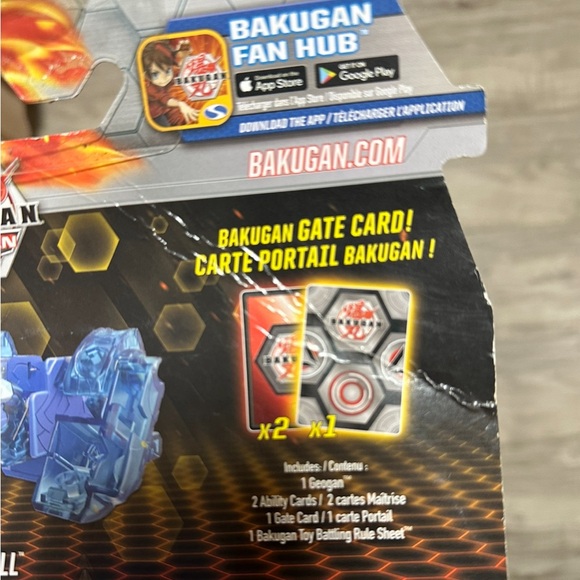 Bakugan Geogan, Babadrill, Geogan Rising Collectible Action Figure Damaged - Picture 7 of 7